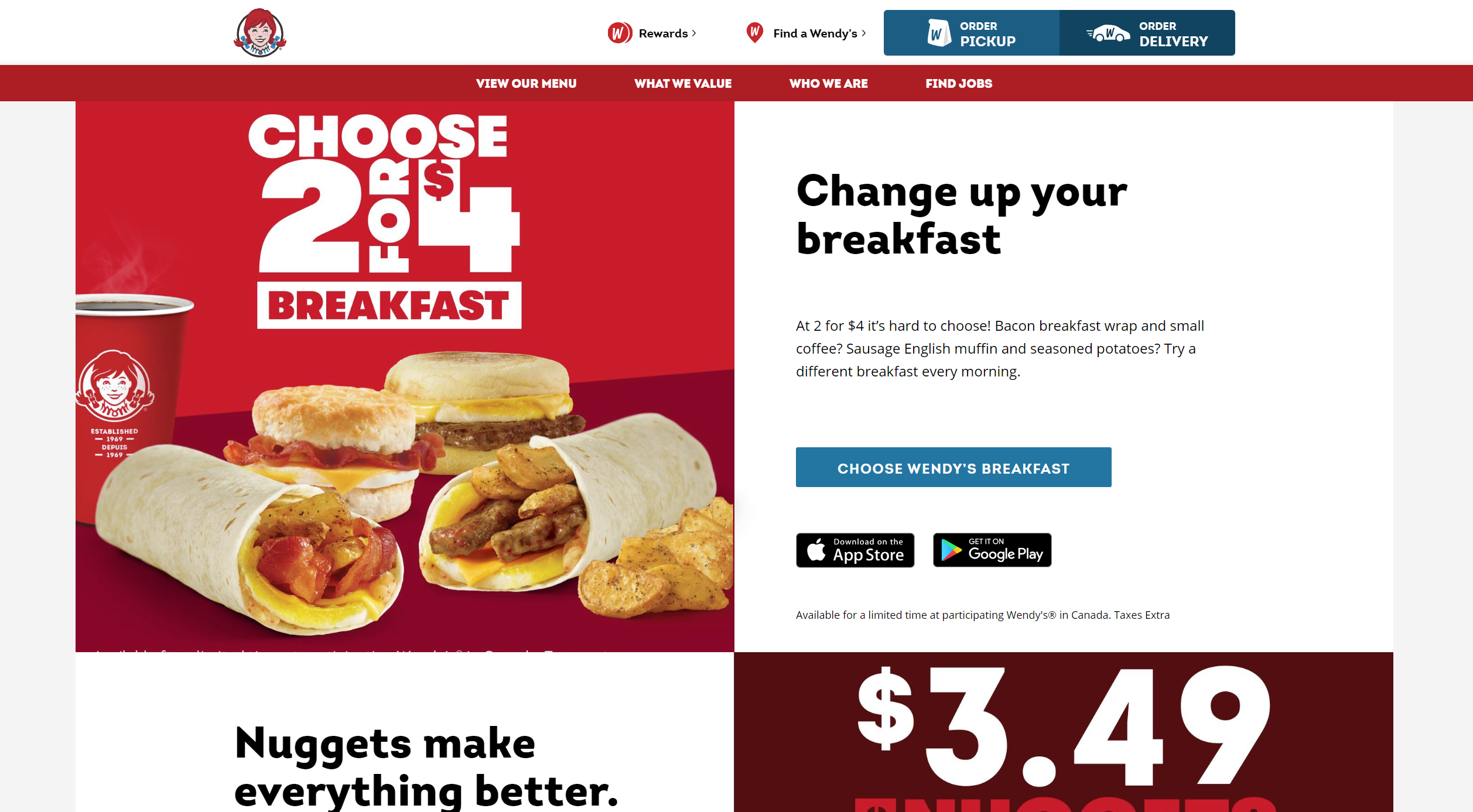 Wendys.com Social Media Marketing Strategy Framework